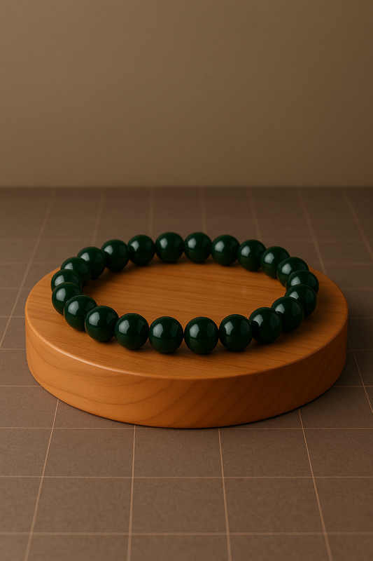 Green Jade Bracelet | Abundance. Healing. Balance.