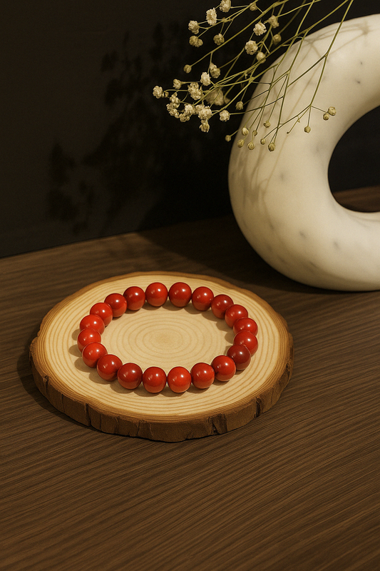 Red Jasper Bracelet | Courage. Stability. Vitality.