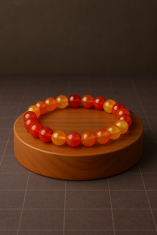 Red Carnelian Bracelet | Confidence. Passion. Vitality.
