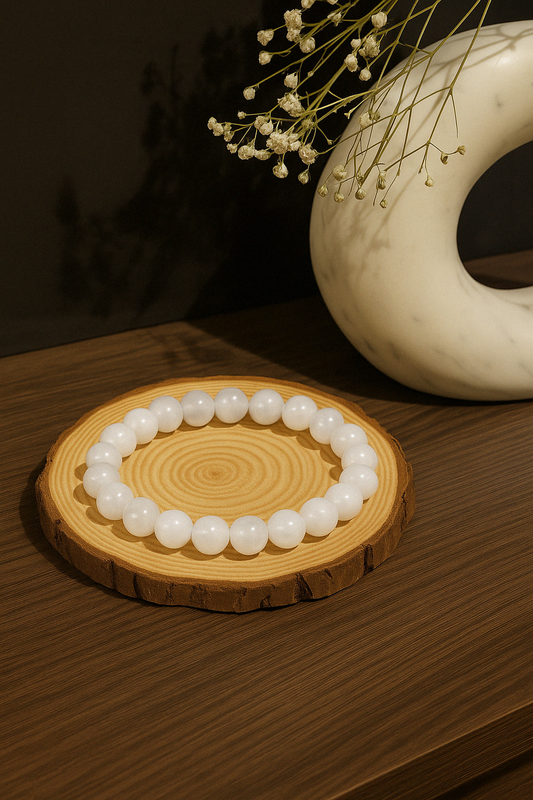 Selenite Bracelet | Purity. Peace. Light.