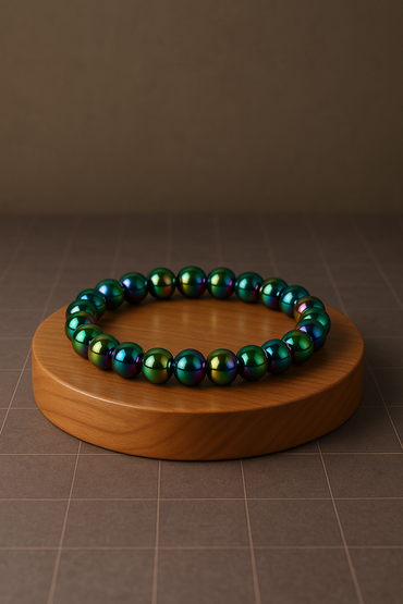 Aura Hematite Bracelet | Powerful, grounding, protective