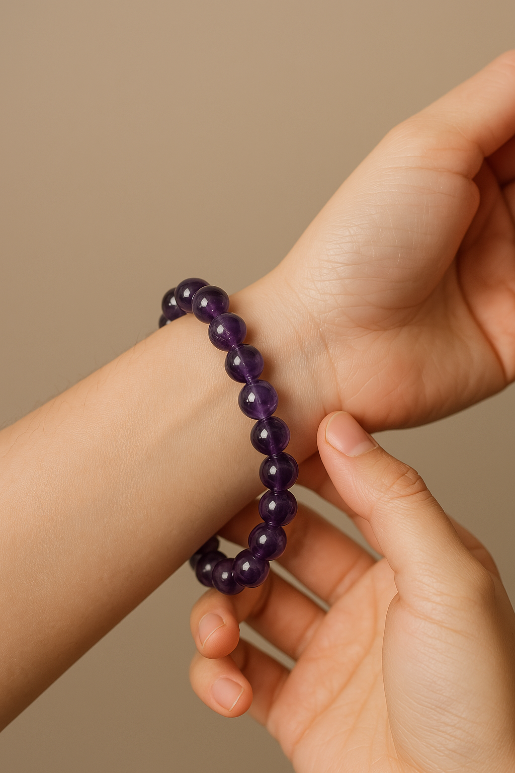 Amethyst Bracelet | Anger, Anxiety & Stress Relief