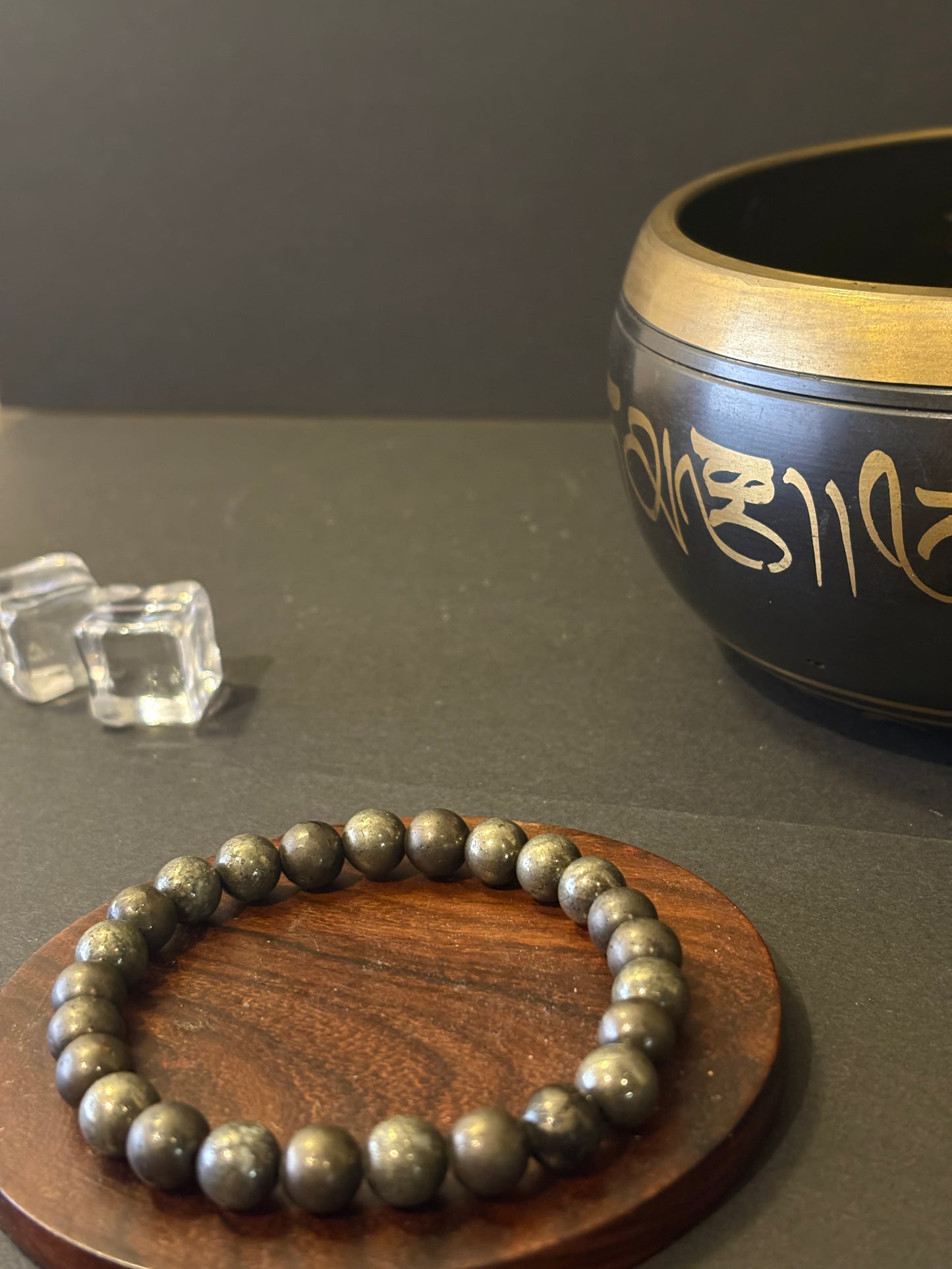 Raw Pyrite Bracelet | Money attraction, Success and Confidence