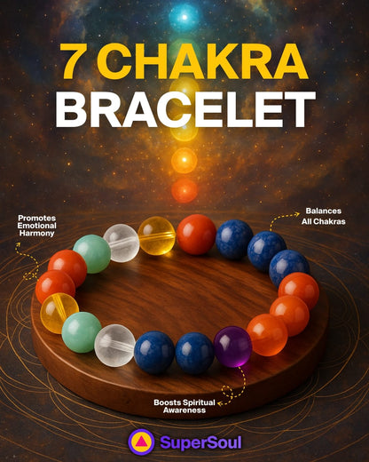 Shakti Yog Combo | Raw Pyrite, 7 Chakra Bracelet
